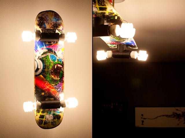 DIY Skateboard Light